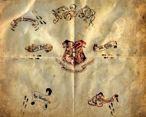 Marauders Map Prints Fan Art