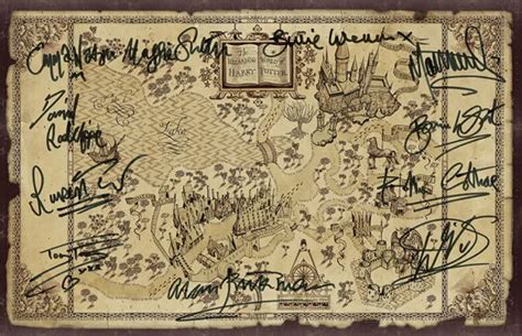 Marauders Map Prints Signed