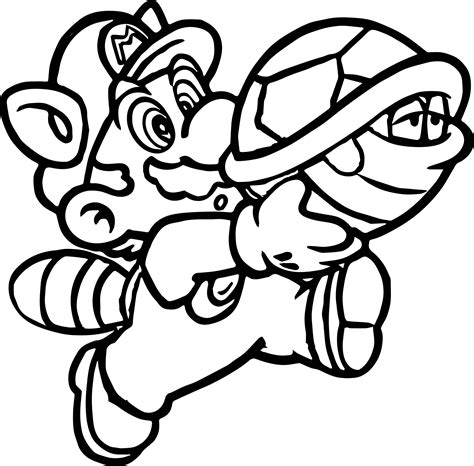 Mario coloring sheet image 8