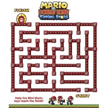 Mario Maze Challenging Design