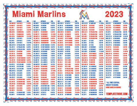 Marlins Schedule Tips Image 3