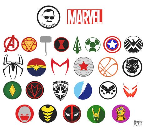 Marvel Logos