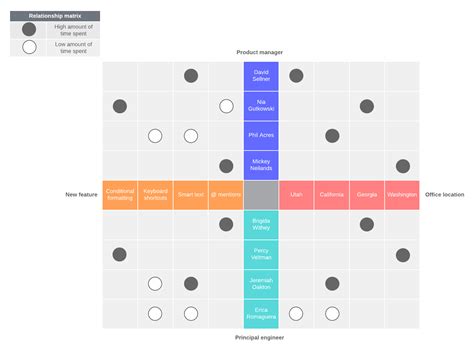 Matrix Organizational Chart Example