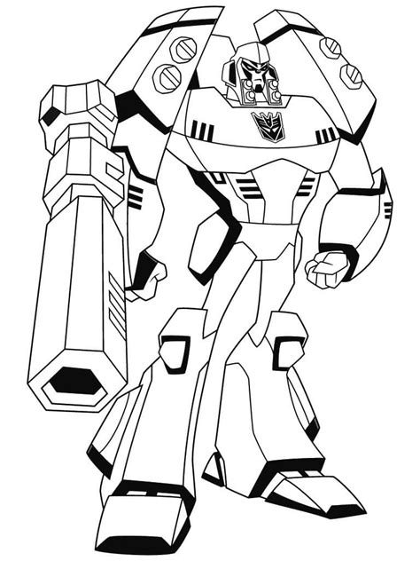 Megatron Coloring Page