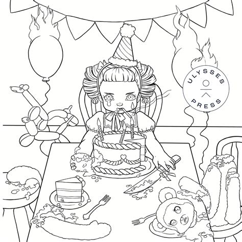 Melanie Martinez Coloring Pages