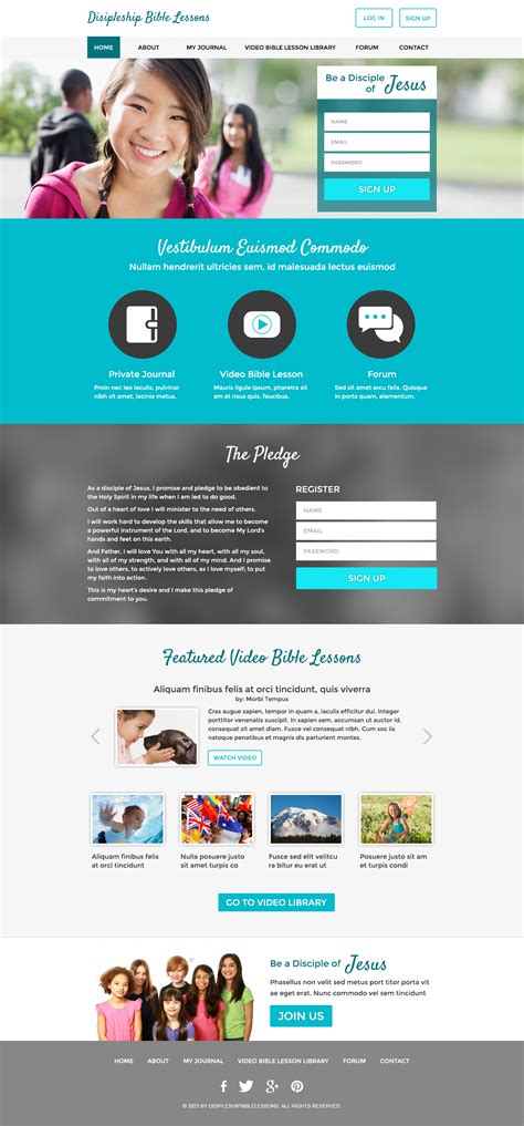 Membership Site Template