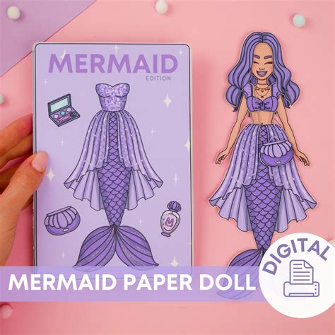 Mermaid Paper Doll Activities