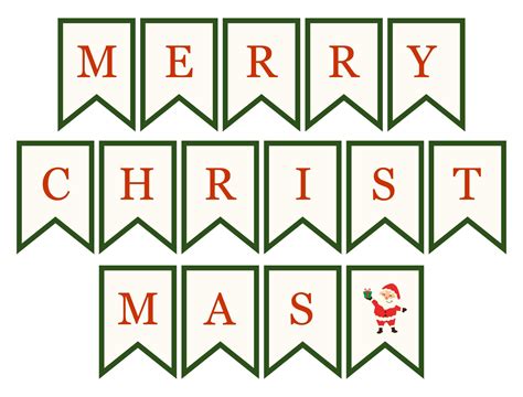 Merry Christmas Letters Image 1