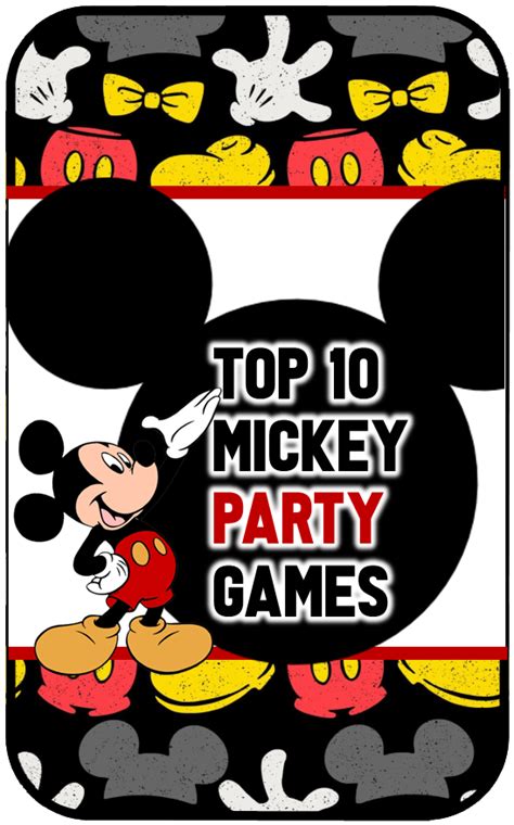 Description of Mickey Mouse Party Games