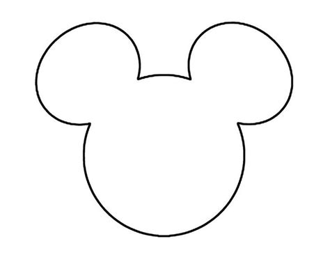 Mickey Mouse Template Ideas