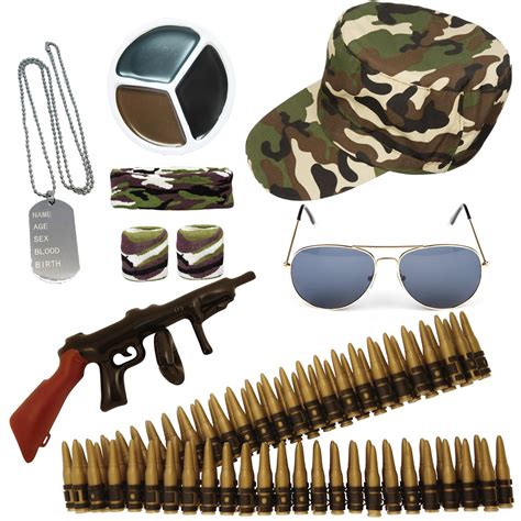 Military costume accessories for kids