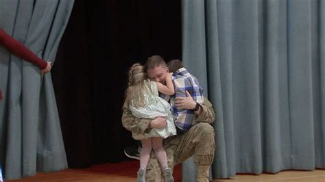 Military Dad Christmas Surprise 1990