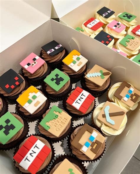 Minecraft Cupcake Ideas