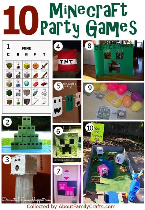 Minecraft Party Games