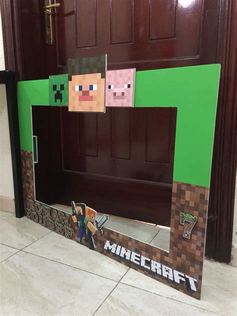 Minecraft Photo Booth