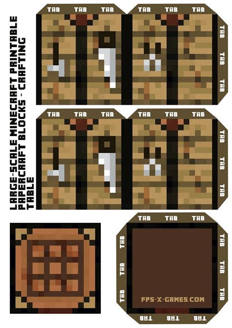 Minecraft Structure Printables