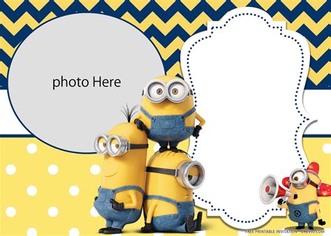 Minion Invitation Templates Ideas