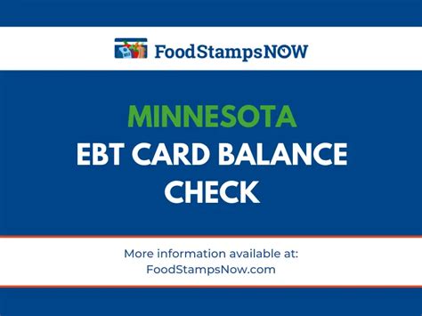 Mn Ebt Card Balance