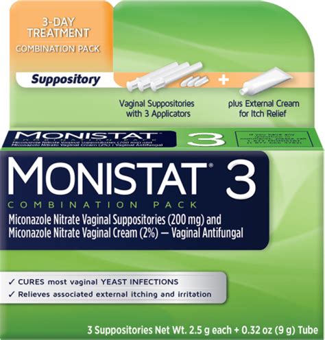 Monistat Combination Pack