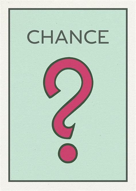 Monopoly Chance Card Designs