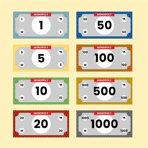 Monopoly Money Template for Special Occasions