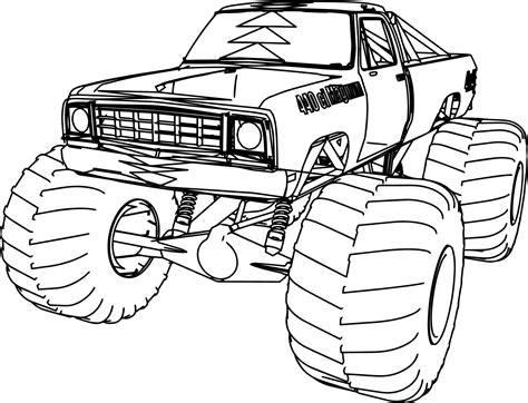 Monster Truck Printables