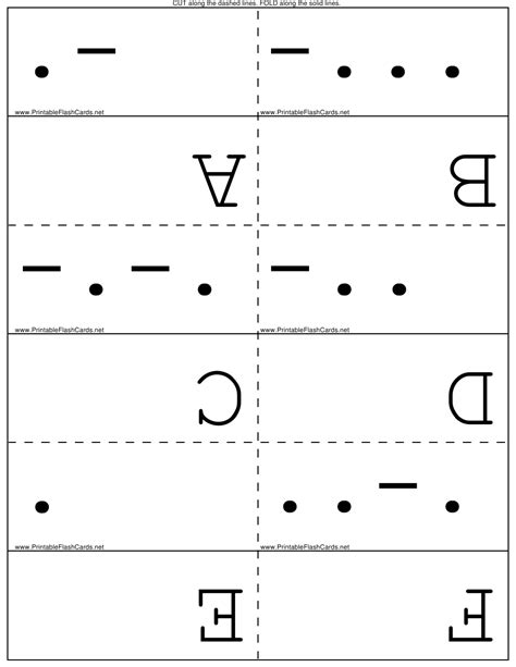 Morse Code Flashcards