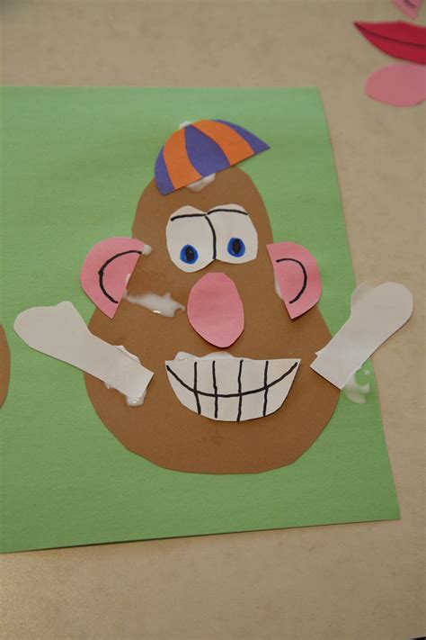 Mr. Potato Head Craft Template Examples