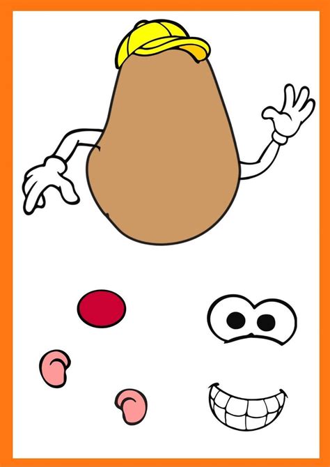 Mr. Potato Head Science Printables