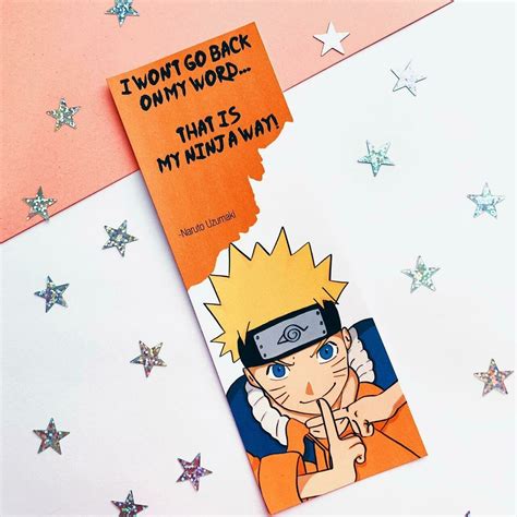 Naruto Anime Bookmark