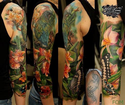 Nature-Inspired Tattoo Sleeve