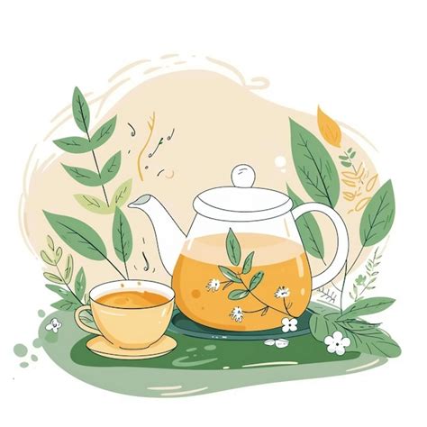 Nature-Inspired Teapot Template