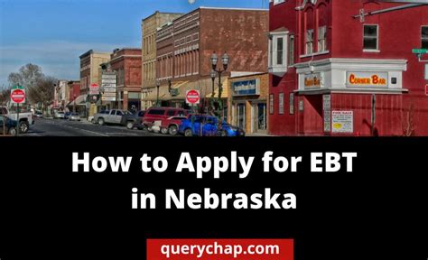 Nebraska EBT Application Process