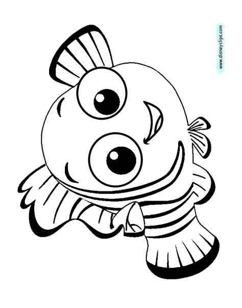 Nemo coloring page 2