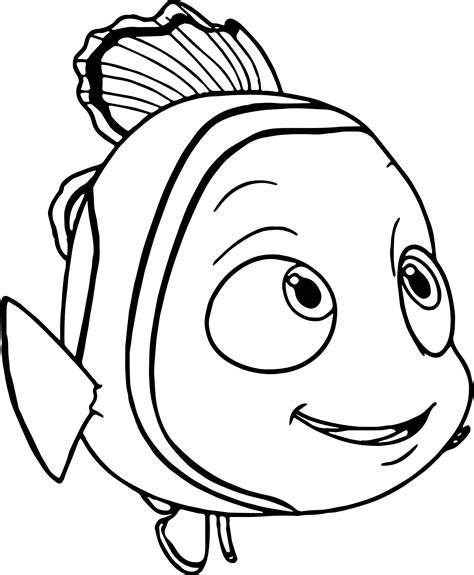 Nemo coloring page 3