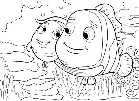 Nemo coloring page 4