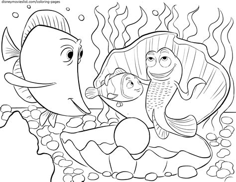 Nemo coloring page 6