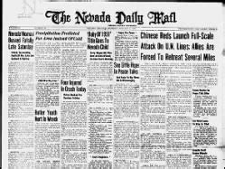 Nevada Daily Mail Archive