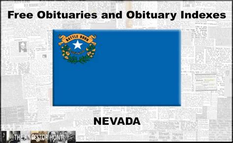 Nevada Obituary Search