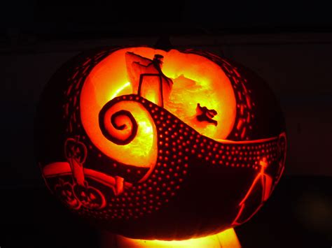 Nightmare Before Christmas Pumpkin Designs