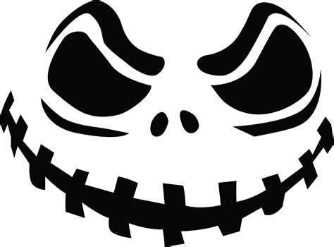 Nightmare Before Christmas Pumpkin Template Designs