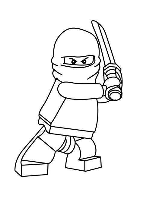 Ninjago coloring pages for kids