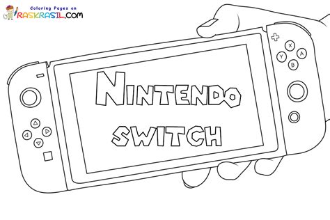 Nintendo Coloring Pages