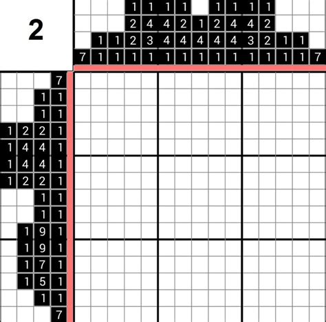 Description of Nonogram Puzzle Solutions