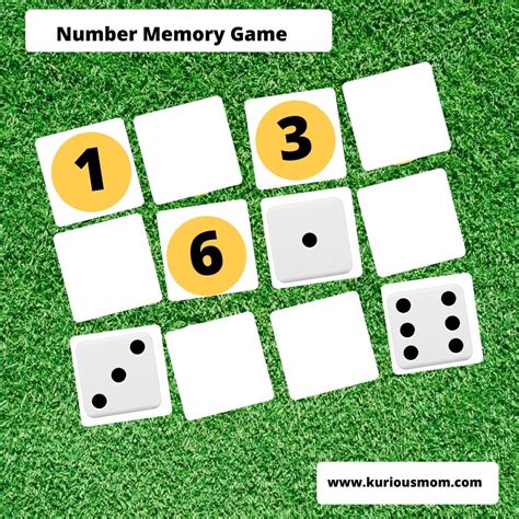 Number Memory Match