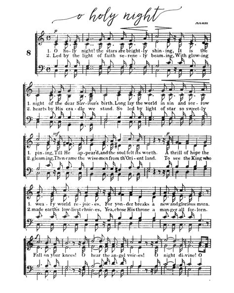 O Holy Night Sheet Music