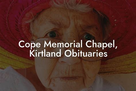 The Impact of Obituaries on Community