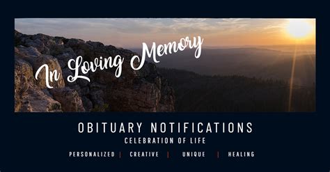 Obituary Notification Service