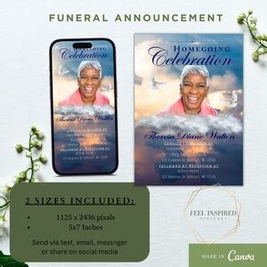 Packages for Obituaries