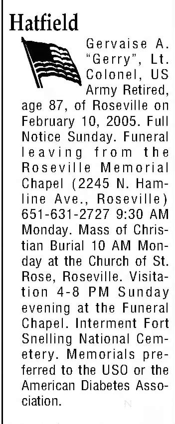 Prices for Obituaries